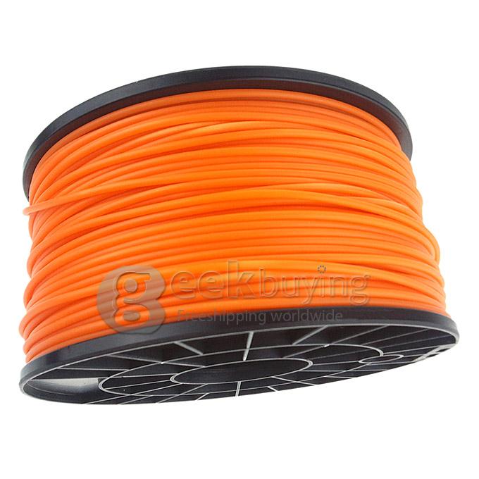 Heacent P175 3D Printer Material PLA Filaments Consumables 1.75mm 1kg Plastic Cable - Orange