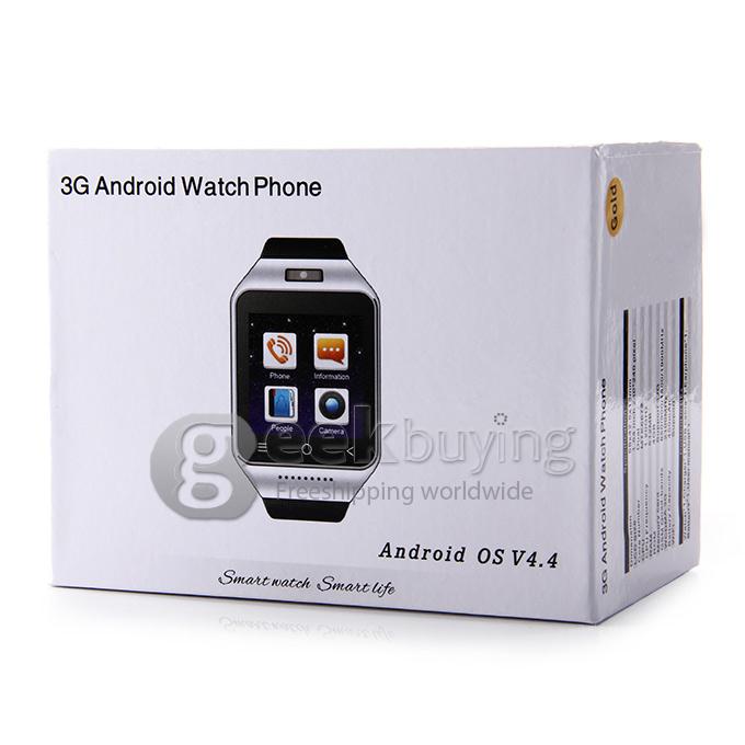 ZGPAX S28 1.54 Inch 240*240 Pixel Screen Watch Phone Single SIM Card Quad Band Smart Bluetooh Sync FM - Golden