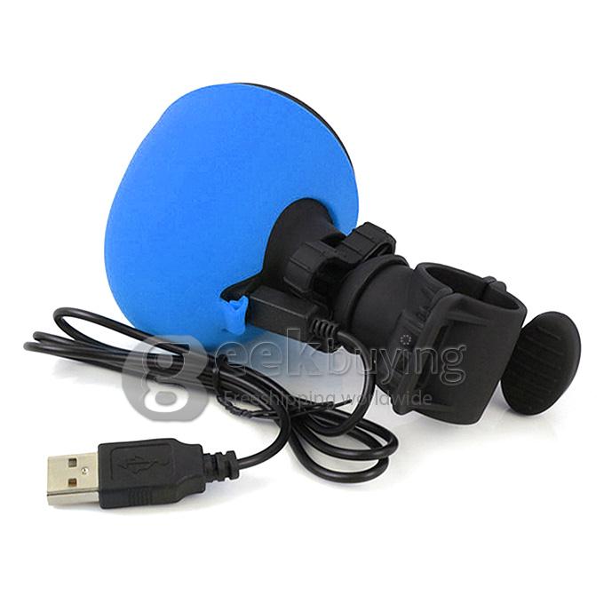 Outdoor Motorcycle/Bicycle Wireless Bluetooth 3.0 Speaker with Mic & Mount for iPhone6 Samsung Note4 LG - Blue