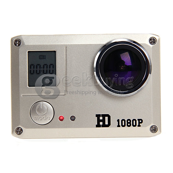 AMKOV SJ5000 WiFi 14MP 1080P Action Camera Digital Video Camera Waterproof 3ATM - Golden