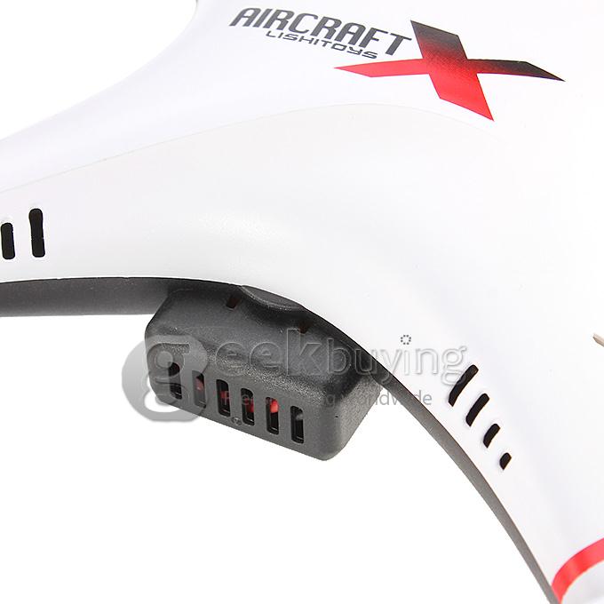 L6039 4-CH 2.4GHz LCD Remote Control Quadcopter RC UFO RTF with 0.5MP Camera 4GB Memory Card