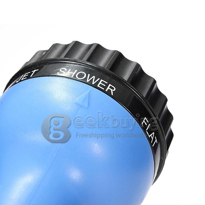 100FT Home Garden Flexible Natural Latex Water Pipe - Blue