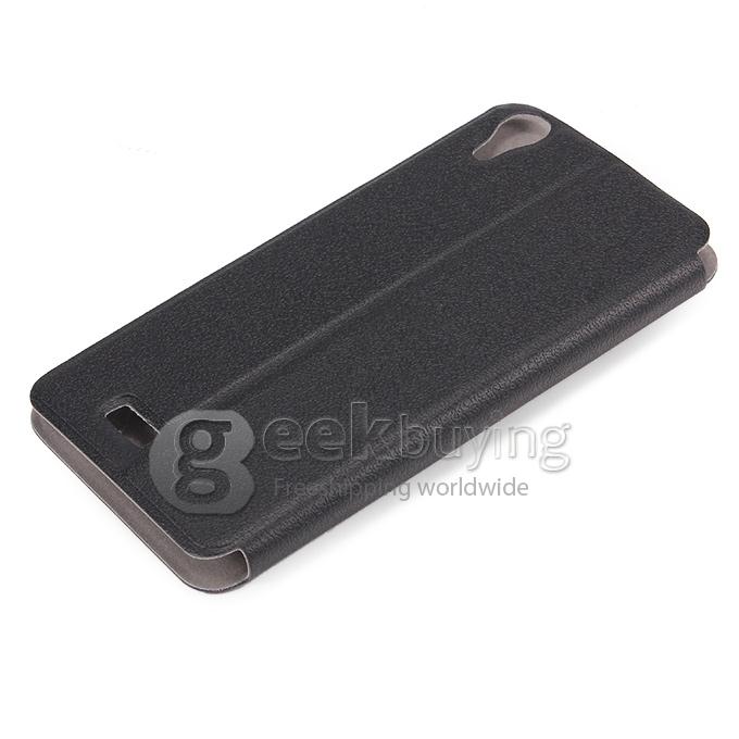 Brand New Protective Cover Flip Stand Leather Case for DOOGEE DG800 - Black