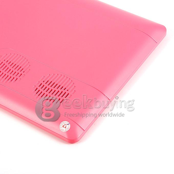 Q89 Allwinner A23 7 Inch Tablet PC Android 4.4 OS 4GB ROM Dual Cameras with Flash Big Horn - Pink
