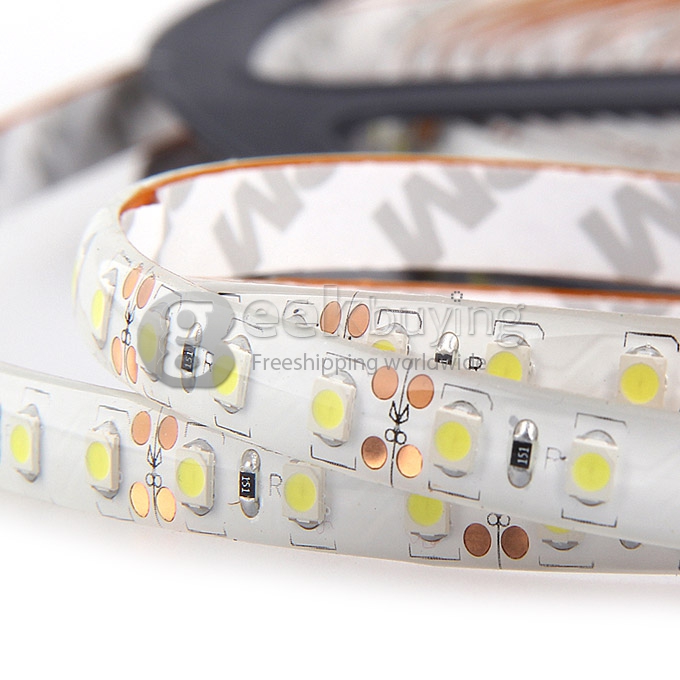 5M 300 LED 3528 SMD 12V Flexible Light Waterproof IP65 LED Strip Tape - White