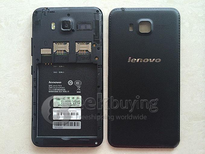 Lenovo A916 1280*720 MTK6592 Octa Core 1.4GHz 5.5inch SmartPhone Android 4.4 1GB RAM 8GB ROM HD 13.0MP 4G OGS - Black