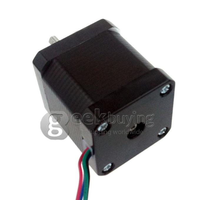 Heacent RepRap Prusa Mendel 3D Printer DIY Accessories Stepping Motor - Black + Silver