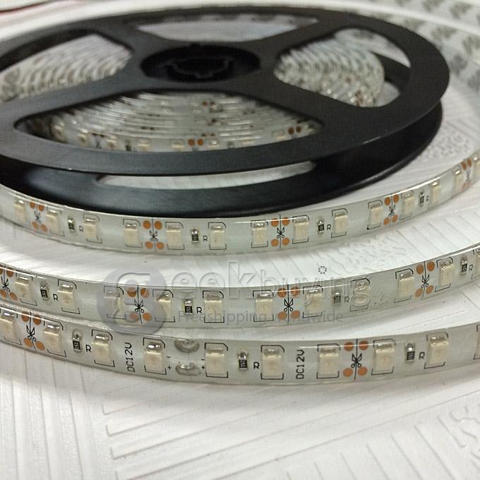 5M 600 LED 3528 SMD 12V Flexible Waterproof IP65 LED Strip Light Tape - White