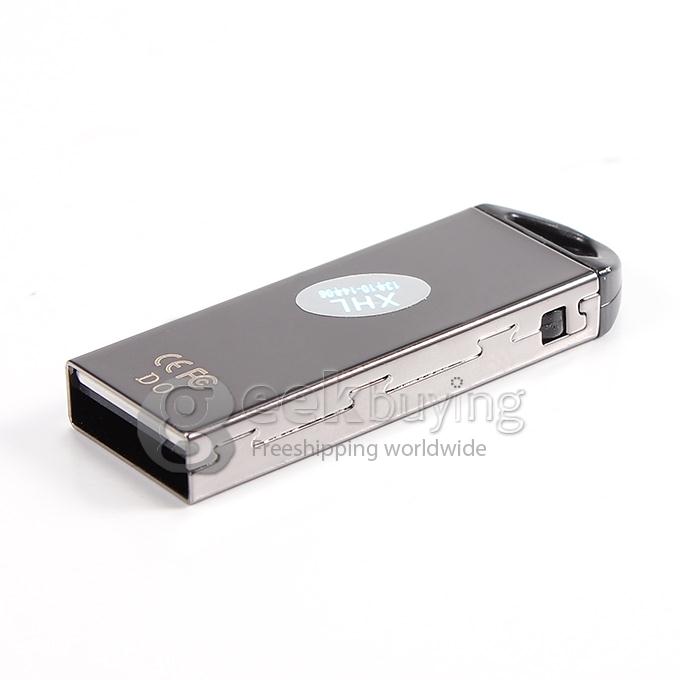 PNY Stripe 32GB USB 2.0 Flash Drive U Disk Memory Stick USB Drive - Silver + Yellow