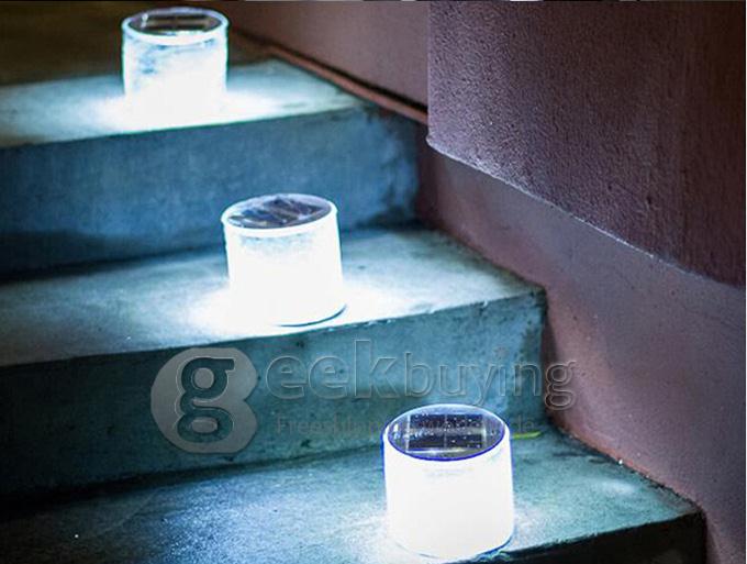 High Efficiency Environmental Inflatable Solar Lantern Lamp with 10 LEDs for Outdoor Camping