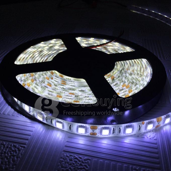 5M 300LED 5050 SMD 12V Flexible Waterproof IP65 LED Strip Light - White