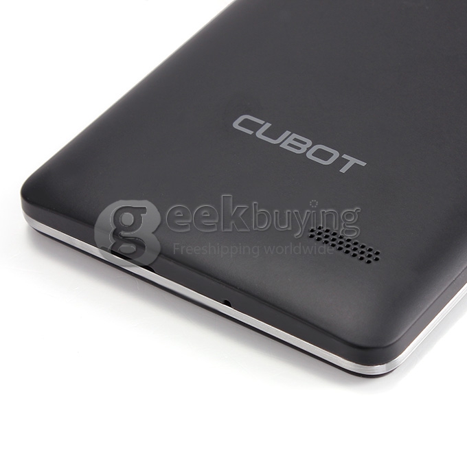 Cubot S168 MTK6582 Quad Core 1.3GHz Smartphone 5.0 inch Android 4.4 1GB RAM 8GB ROM WiFi GPS 3G QHD IPS - Black