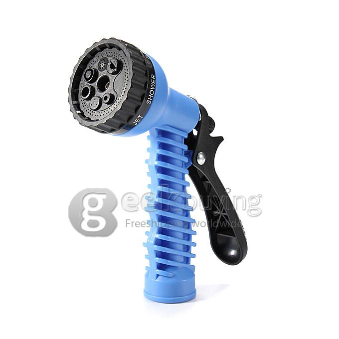100FT Home Garden Flexible Natural Latex Water Pipe - Blue