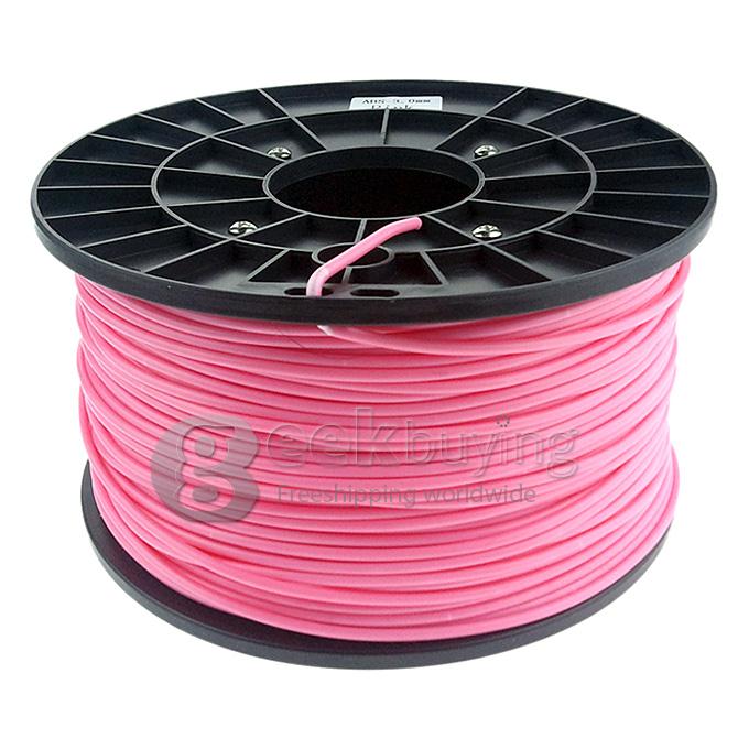 Heacent P175 3D Printer Material PLA Filaments Consumables 1.75mm 1kg Plastic Cable - Pink