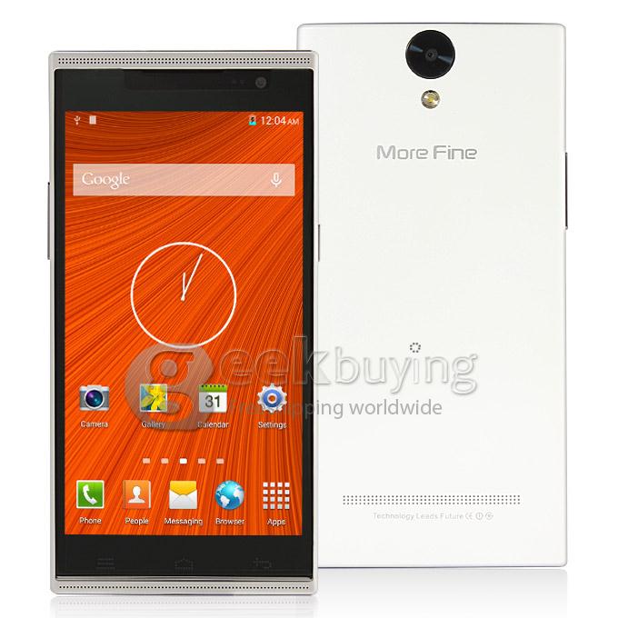 More Fine U5 MTK6582M Quad Core 5.5 Inch Tablet PC Android 4.4 OS IPS 1GB/4GB 3G GPS BT - White