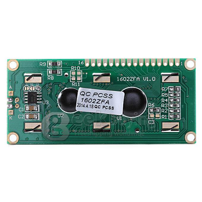 16 Characters * 2 Lines Character LCD1602 Module / White Character / Blue Backlight / 3.3V for Logic Circuit