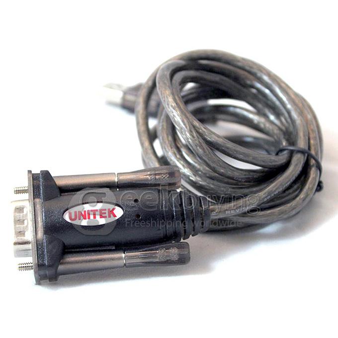 Unitek Y 105 USB Male To RS232 DB9 Serial Cable Adapter Line