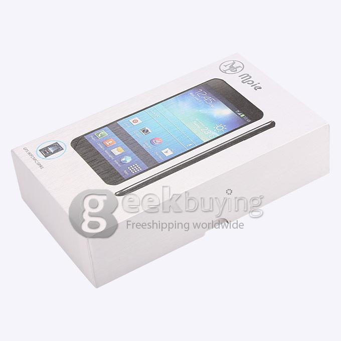 MPIE T6S HD MTK6582 Quad Core 1.3GHz 5.5 inch Smartphone 2GB+4GB Air Gesture Fingerprint Unlocking GPS OTG NFC - White