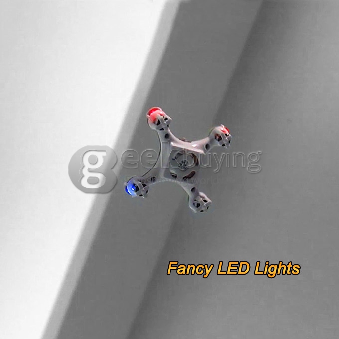 Cheerson CX10 4CH 2.4G 6-axis Mini RC Quadcopter RTF with 3D Flip Function - Blue