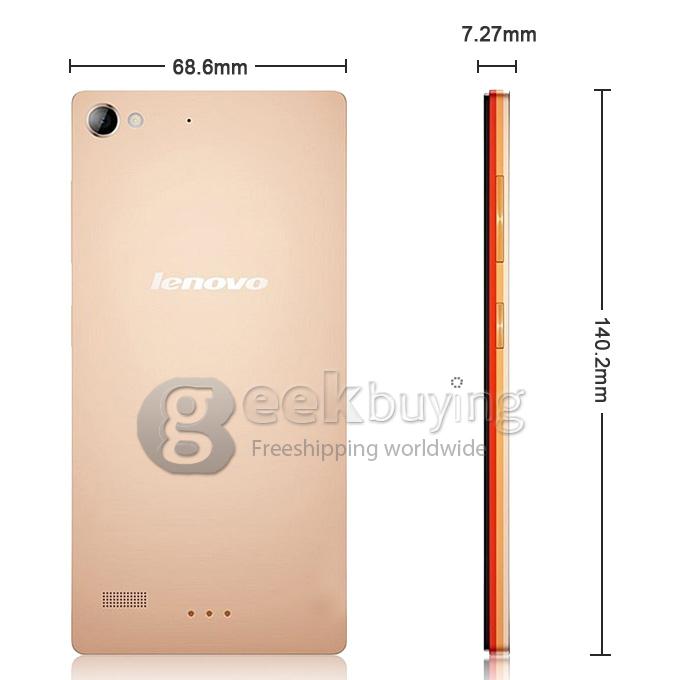Lenovo Vibe X2 4G FDD-LTE Android 4.4 OS 2GB+32GB 5.0 inch Smartphone MTK6595 Octa Core 2.0GHZ 1920*1080P FHD 13MP GPS- Golden