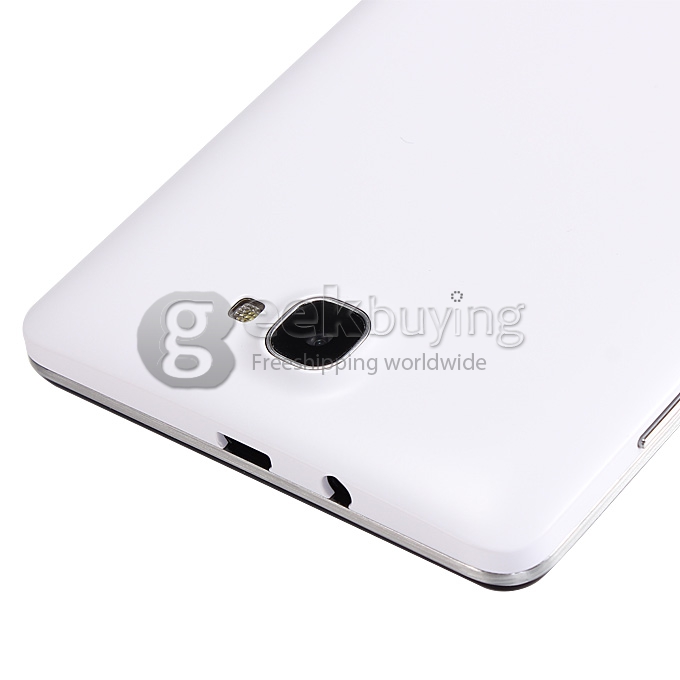 Cubot S168 MTK6582 Quad Core 1.3GHz Smartphone 5.0 inch Android 4.4 1GB RAM 8GB ROM WiFi GPS 3G QHD IPS - White
