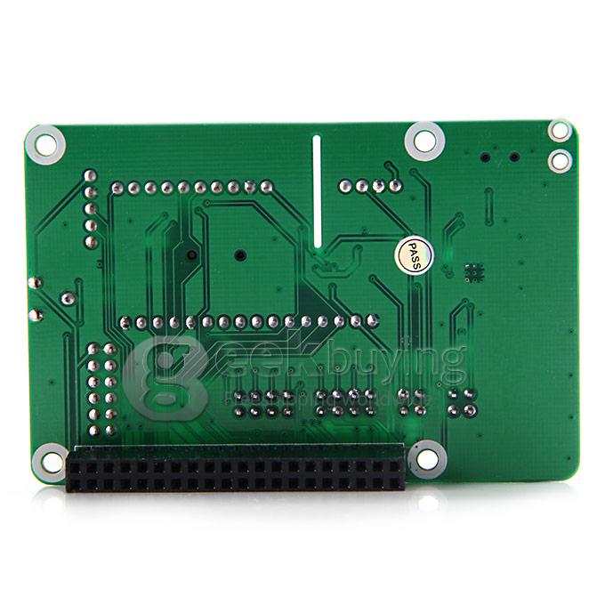 Raspberry Pi RPi Model B+ Expansion Evaluation DVK512 Board with UART 8I/Os SPI I2C LCD USB Various Interface