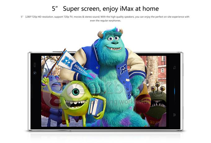 iNew V3 Plus 5.0 inch MTK6592 Octa Core 1.4GHz Smartphone Android 4.4 OS 2GB+16GB 13.0MP+5.0MP GPS OTG 3G - Black