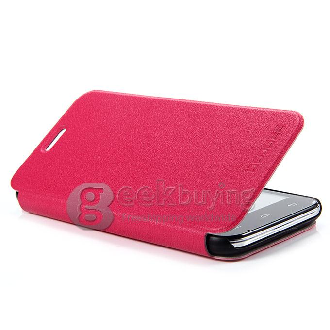 Brand New Protective Cover Flip Stand Leather Case for DOOGEE DG310 - Pink