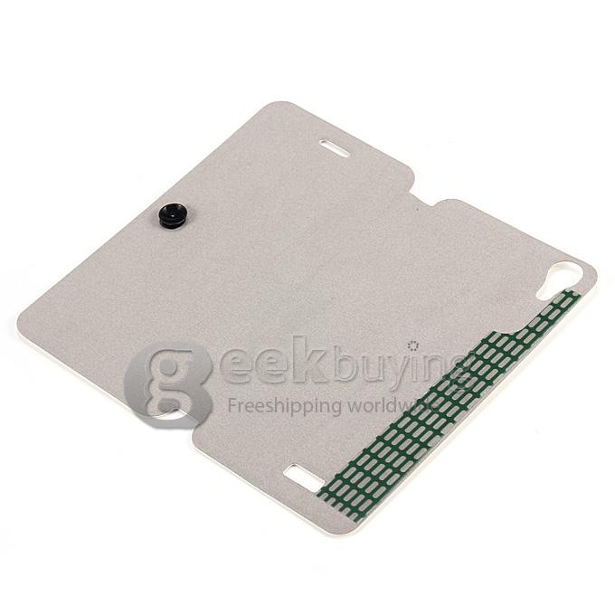 Brand New Protective Cover Flip Stand Leather Case for DOOGEE DG800 - White