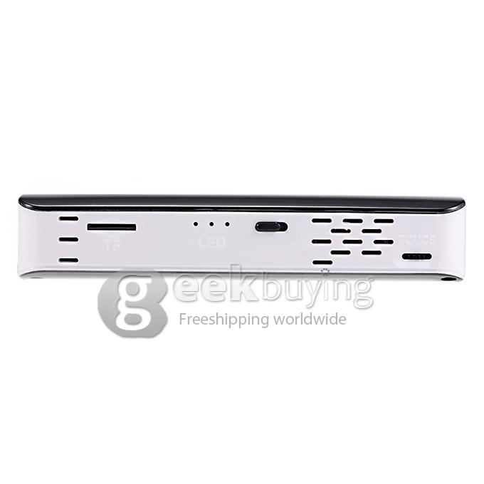 BP-M300 Android 4.1 Dual Core Wi-Fi 80LM Micro Multimedia DLP HD Projector PC 1G/4G - Black + White