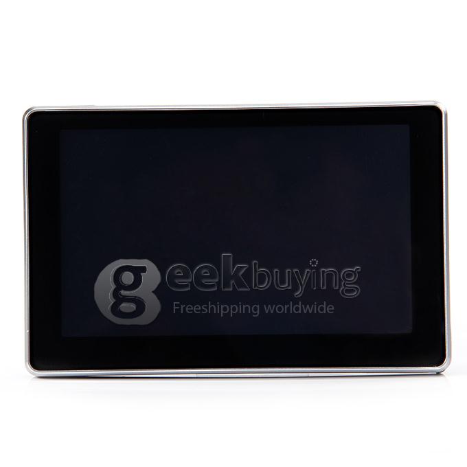 BT-504 5.0 inch Resistive Screen WinCE 6.0 Car GPS Navigator 4GB European Map - Black
