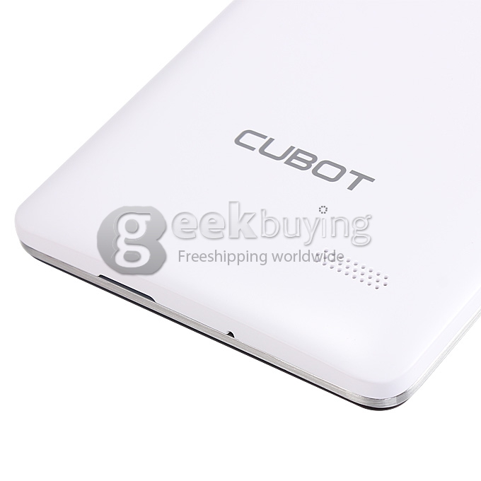 Cubot S168 MTK6582 Quad Core 1.3GHz Smartphone 5.0 inch Android 4.4 1GB RAM 8GB ROM WiFi GPS 3G QHD IPS - White