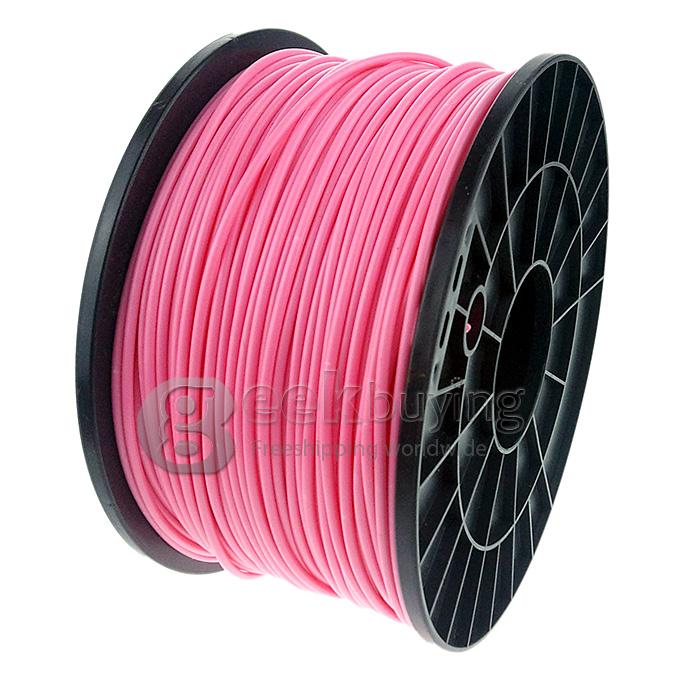 Heacent P175 3D Printer Material PLA Filaments Consumables 1.75mm 1kg Plastic Cable - Pink