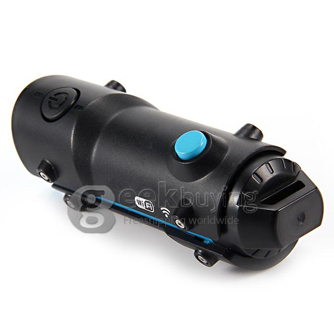 S10W WIFI Sport Camcorder Full HD 1080p 130 Degree Mini Portable Waterproof Outdoor Action Helmet Sport Camera - Black