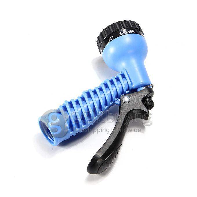 100FT Home Garden Flexible Natural Latex Water Pipe - Blue