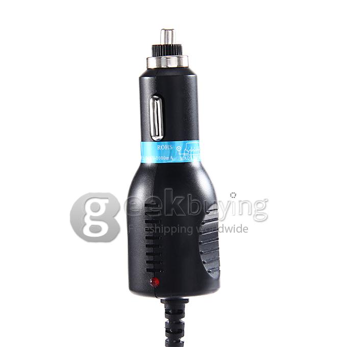 Tronsport DC5V 1000mA Car Charger + Car Suction Cup Mount for Sports DV Tronsport SJCAM GoPro Cameras