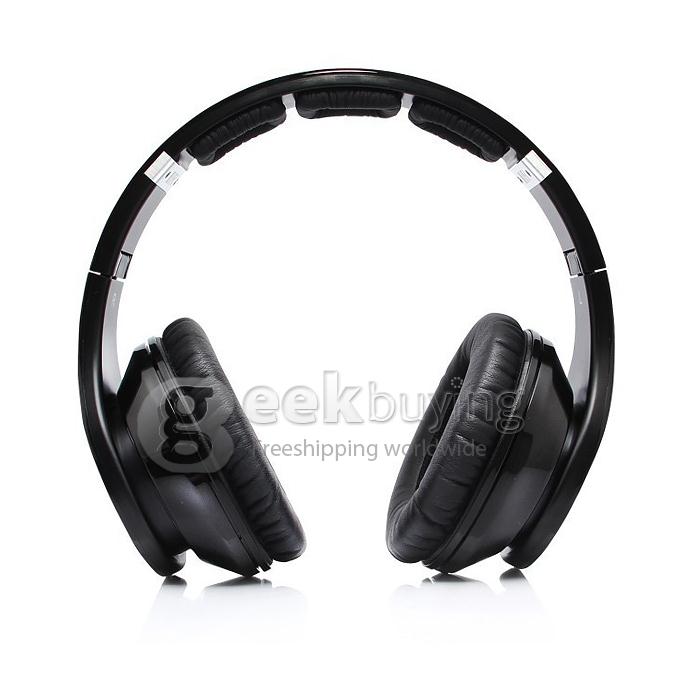 Bluedio R+ NFC Bluetooth 4.0 Wireless Headset 8-channel 8 HIFI Audio Speaker Units Headphone for Phone Tablet - Black