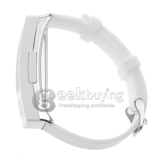 LC Separate Design Bluetooth V3.0 Headset + Sporty Watch for iPhone6 Samsung HTC & All Mobilephone - White