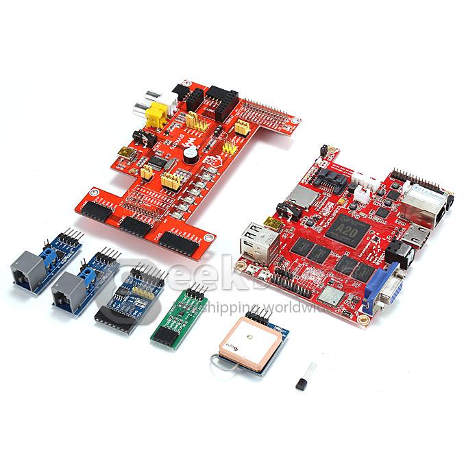 Cubietruck Board (Package A) ARM Mini PC + DVK570 + USB Camera + GPS + AT45DBXX + MAG3110 + RS485