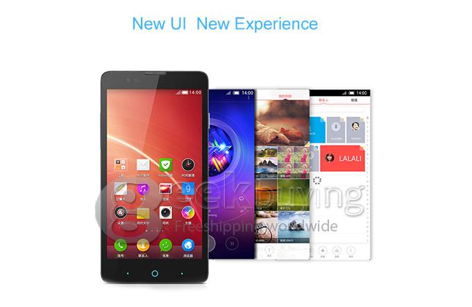 ZTE V5 5.0Inch OGS 1280*720 MSM8926 Quad Core 1.2GHz Smartphone Android 4.4 OS 1GB RAM 4GB ROM 13.0MP+5.0MP WCDMA GPS