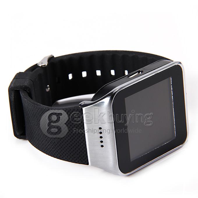 ZGPAX S28 1.54 Inch 240*240 Pixel Screen Watch Phone Single SIM Card Quad Band Smart Bluetooh Sync FM - Silver