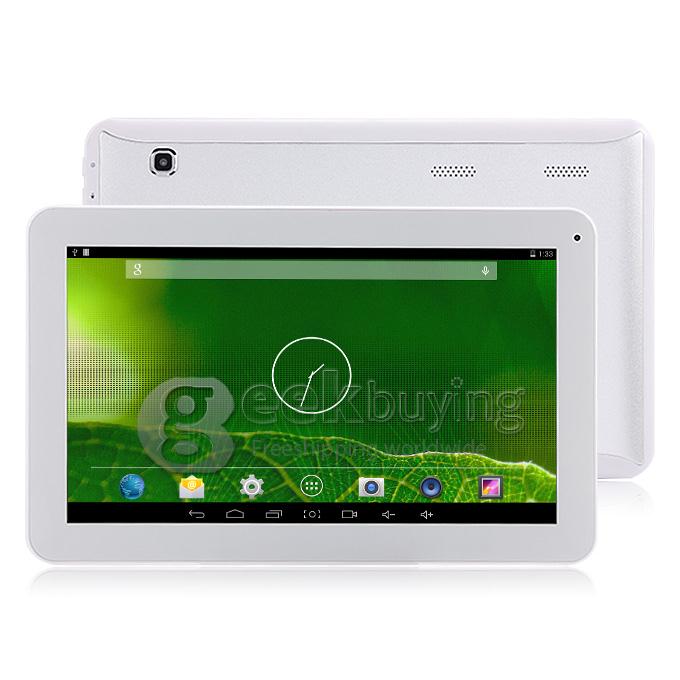 V12 Action 7029B Quad Core 10.1 Inch Tablet PC Android 4.4 OS 1G/8G Capacitive Touch Screen Bluetooth - Silver