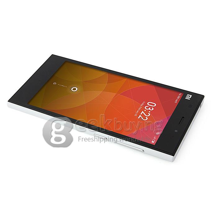 Xiaomi Mi3 5.0Inch FHD Snapdragon MSM8274AB Smartphone MIUI V5 2GB+16GB 13.0MP+2.0MP 3G/GPS/OTG/NFC/Glove Mode IPS -White