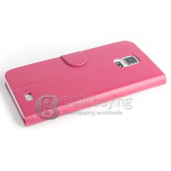 Brand New Protective PU Leather Hard Case Cover Shell for Doogee DG310 - Pink