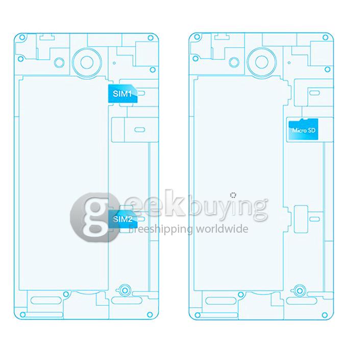 ZTE V5 5.0Inch OGS 1280*720 MSM8926 Quad Core 1.2GHz Smartphone Android 4.4 OS 1GB RAM 4GB ROM 13.0MP+5.0MP WCDMA GPS
