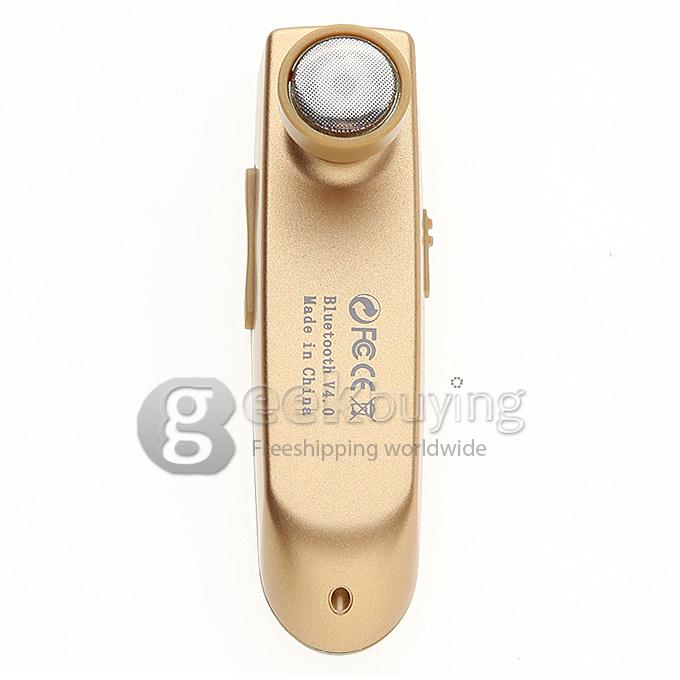 LC-B41 Wireless Bluetooth 4.0 Sports Stereo Headset Earphone for Phone iPhone Galaxy Mobile Phone - Golden