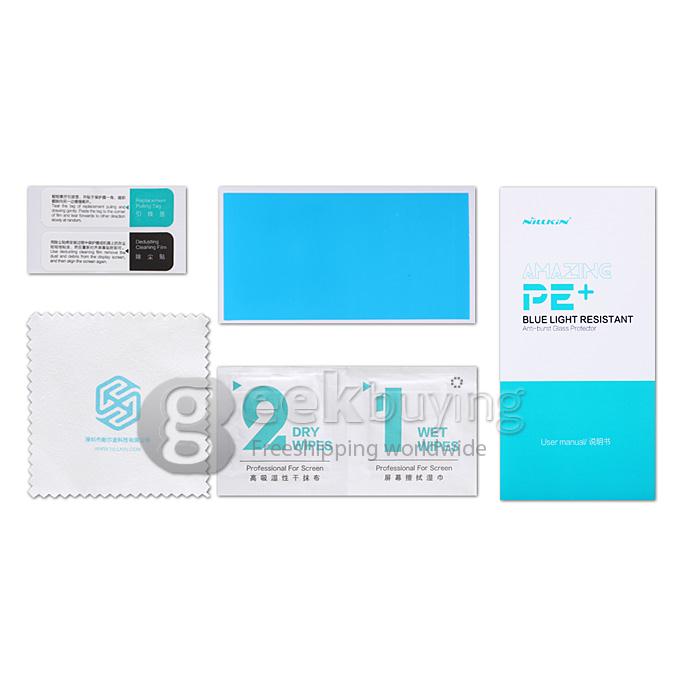 NILLKIN Amazing PE+ Anti-Blue Light Toughened Glass Screen Protector Film Cover Arc Edge for Apple iPhone 6