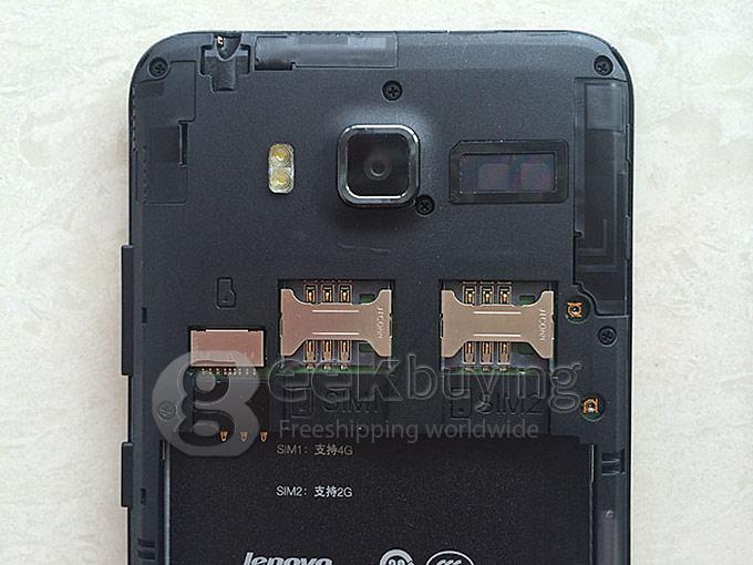 Lenovo A916 1280*720 MTK6592 Octa Core 1.4GHz 5.5inch SmartPhone Android 4.4 1GB RAM 8GB ROM HD 13.0MP 4G OGS - Black