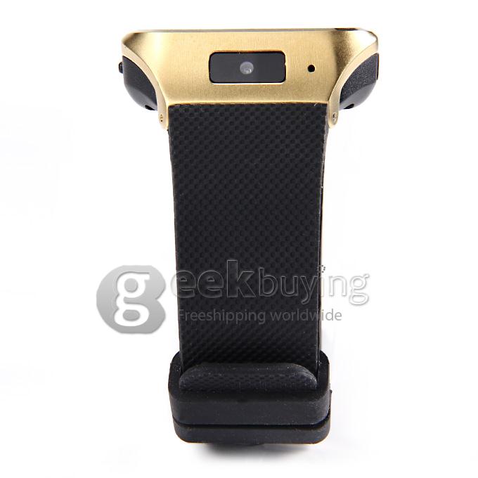 ZGPAX S8 1.54 Inch 240*240 Pixel Watch Phone MTK6572W Dual Core 1.2GHz Android 4.4 OS 512MB 4GB GPS 3G - Golden