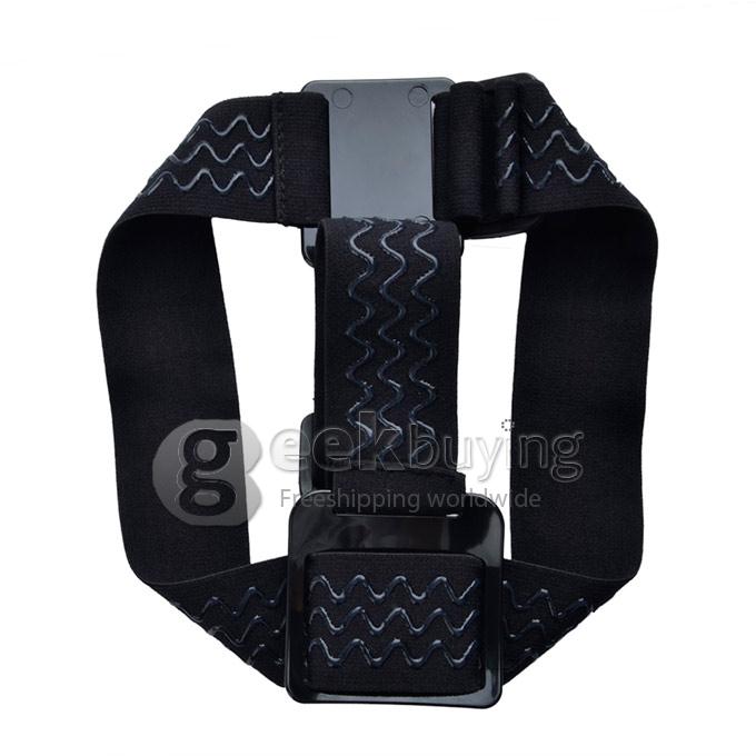 DZ-313 360 Degrees Turn Elastic Head Strap Adjustable Head Belt Mount for Gopro Hero 4/3/2/1 Tronsport